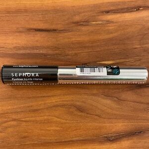 NWT SEPHORA Waterproof Intense Ink Liner - 01 SATIN DEEP BLACK 2.8ml / 0.09fl oz